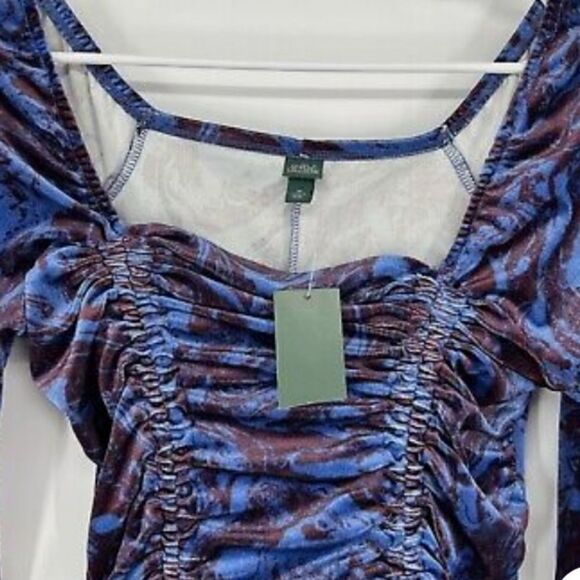 Wild Fable ruched bodycon stretch dressXS - Picture 4 of 16